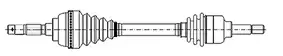 Піввісь (передня) (R) Dacia Logan/Sandero TCe 90/1.5dCi 10- (23z/26z/907mm) (МКПП) METELLI Metelli 17-1405 (фото 1)