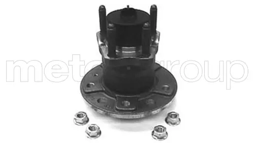 Підшипник маточини (задньої) Opel Astra G 98-/Combo/Meriva 03-/Vectra B 95- (+ABS) METELLI Metelli 19-2438 (фото 1)
