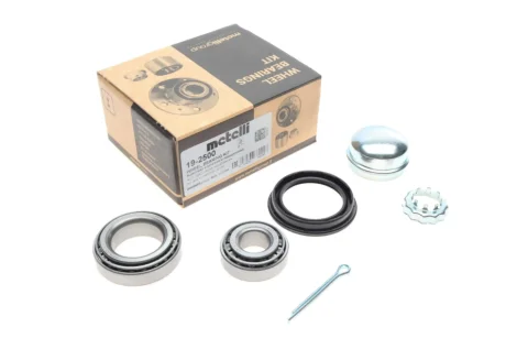 Підшипник маточини (задньої) Audi 50/80/90/100 68-94/VW Golf/Passat 73-99/Caddy 96-00 (к-кт) METELLI Metelli 19-2500