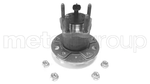 Підшипник маточини (задньої) Opel Astra H 04-14/Zafira 05-15 (+ABS) METELLI Metelli 19-2727 (фото 1)