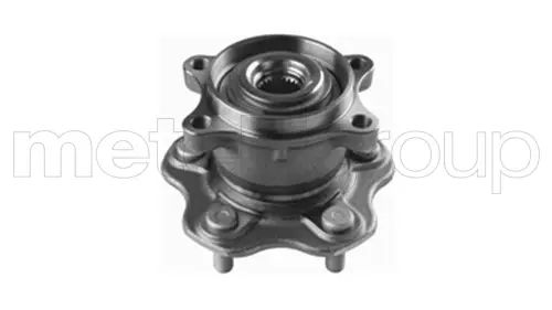 Підшипник маточини (задньої) Nissan Qashqai 07-13/X-trail 07-/Renault Koleos 08- METELLI Metelli 19-7861 (фото 1)