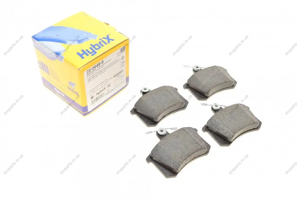 Колодки гальмівні (задні) Audi 80/90 82-96/A4 95-01/A6 94-97/A8 94-02/Fiat Croma 85-96 METELLI Metelli 22-0048-0 (фото 1)