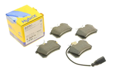 Колодки гальмівні (задні) Ford Galaxy 95-06/Seat Alhambra 96-10/VW Sharan 95-10 (+датчик) METELLI Metelli 22-0100-3