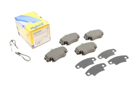 Колодки гальмівні (передні) Renault Clio 90-98/Symbol 00-/Megane 96-03/Peugeot 205 87-98 (+датчики) METELLI Metelli 22-0120-0K