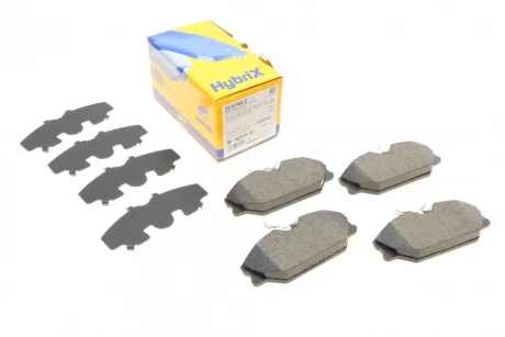 Колодки гальмівні (передні) Renault Clio II 00-09/Laguna 93-01/Megane/Scenic/Safrane 96-03 METELLI Metelli 22-0142-2