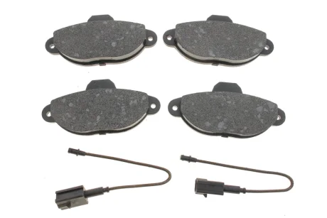 Колодки гальмівні (передні) Fiat 500 07-/Ford Ka 08- (+датчики L=195mm) METELLI Metelli 22-0159-3