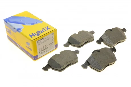 Колодки гальмівні (передні) Audi A3/TT/Skoda Octavia 96-10/VW Golf/Passat B3/B4 91-06 (без датчика) METELLI Metelli 22-0181-2