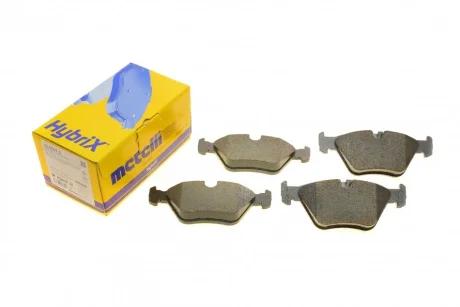 Колодки гальмівні (передні) BMW 3 (E46) 99-07/X3 (E83) 03-11/Z4 (E85/E86) 06-08 METELLI Metelli 22-0207-3