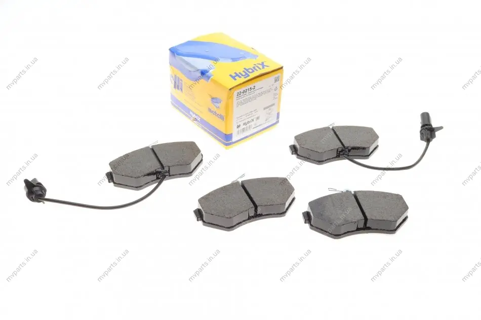 Колодки гальмівні (передні) Audi A4/VW Passat 94-05 METELLI Metelli 22-0215-2 (фото 1)