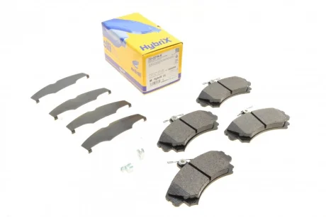 Колодки гальмівні (передні) Mitsubishi Colt 04-12/Carisma/Space Star/Volvo S40/V40 95-06/Smart 04- METELLI Metelli 22-0216-0