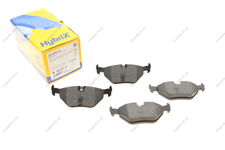 Колодки гальмівні (задні) BMW 3 (E46) 98-07/Z4 (E85/E86) 03-09/Rover 75 99-05/Saab 9-5 97-09 METELLI Metelli 22-0261-0 (фото 1)