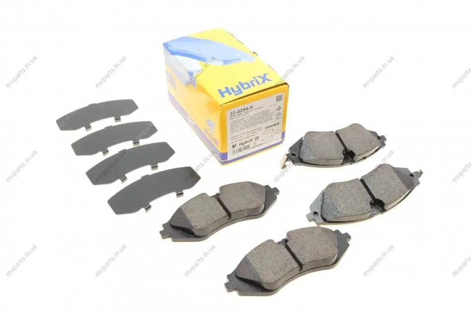 Колодки гальмівні (передні) Chevrolet Epica 05-/Astra 99-11/Daewoo Nubira/Leganza 97-/Rezzo 00- METELLI Metelli 22-0294-0 (фото 1)