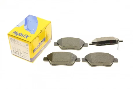 Колодки гальмівні (передні) Opel Corsa D 06-14/Adam 12-19 METELLI Metelli 22-0321-2