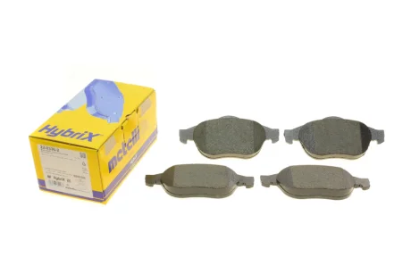 Колодки гальмівні (передні) Renault Megane II 04-09/Scenic II/III/Grand Scenic II/III 03- METELLI Metelli 22-0336-2