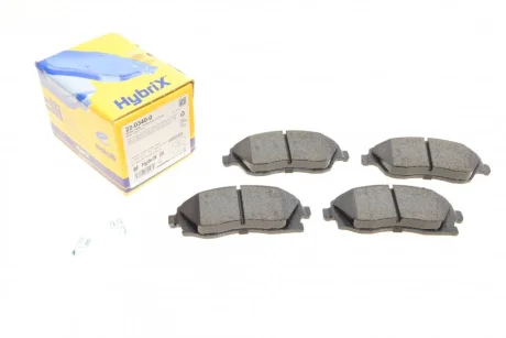 Колодки гальмівні (передні) Opel Combo 01-/Corsa C 00-09/Meriva A 03-10/Tigra 04-10 METELLI Metelli 22-0340-0