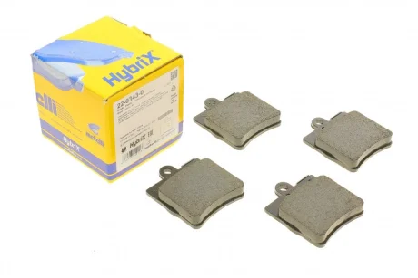 Колодки гальмівні (задні) MB (W202/S202/W203/S203/CL203/C208/C209/S124/W210/R170/R171) 93-11 METELLI Metelli 22-0343-0
