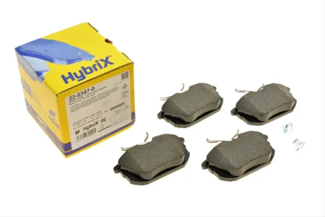 Колодки гальмівні (задні) Mitsubishi Colt 04-12/Space Star 98-04/Carisma 95-06/Volvo S40/V40 95-04 METELLI Metelli 22-0347-0