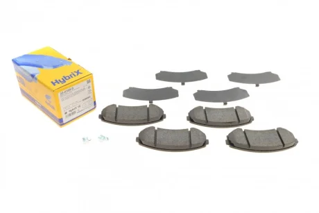 Колодки гальмівні (передні) Mitsubishi Grandis 04-11/Pajero II-IV 90-/Mazda E2000/2200 88-03 METELLI Metelli 22-0399-0
