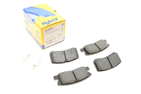 Колодки гальмівні (задні) Citroen C4/Peugeot 4008 12-/Dodge/Jeep/Mitsubishi Outlander 06-/Pajero 91 METELLI Metelli 22-0400-0