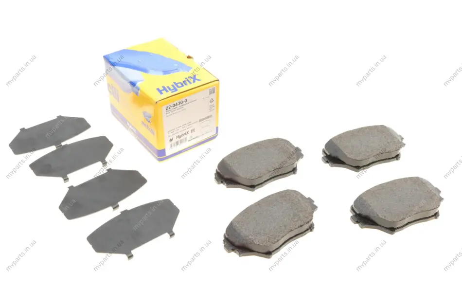 Колодки гальмівні (передні) Toyota Rav 4 II 00-05 METELLI Metelli 22-0430-0 (фото 1)