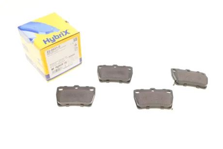 Колодки гальмівні (задні) Toyota Rav4 II 00-05 METELLI Metelli 22-0431-0