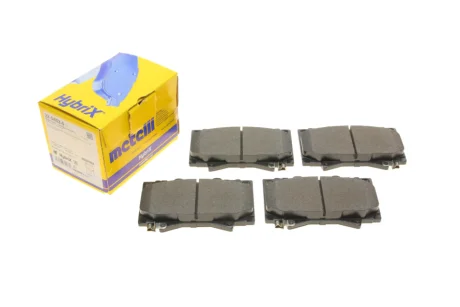 Колодки гальмівні (передні) Toyota Land Cruiser 100 98-07/Lexus LX 98-08 METELLI Metelli 22-0452-0