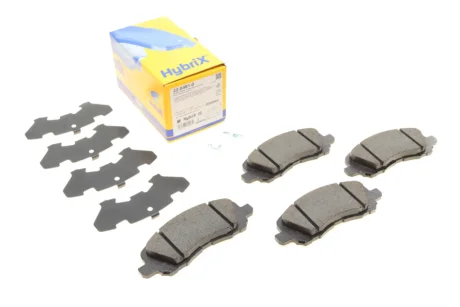 Колодки гальмівні (передні) Citroen C4/Peugeot 4008 12-/Mitsubishi Lancer/Outlander 03-/Jeep Compas METELLI Metelli 22-0481-0