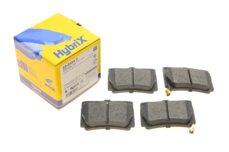 Колодки гальмівні (задні) Mitsubishi Pajero 91-00/Pajero Sport 98- METELLI Metelli 22-0484-0