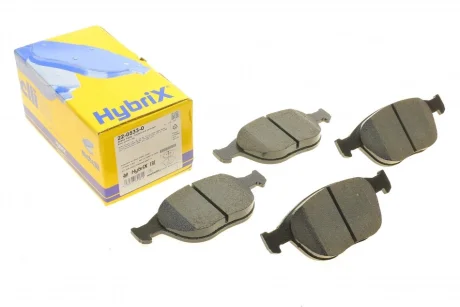 Колодки гальмівні (передні) Ford Connect 02-13/Fiesta/Puma 95-03/Focus 02-04/Ka 01-08 METELLI Metelli 22-0533-0