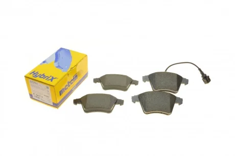 Колодки гальмівні (передні) VW T5/Multivan V 03-15 (+датчик) METELLI Metelli 22-0552-0