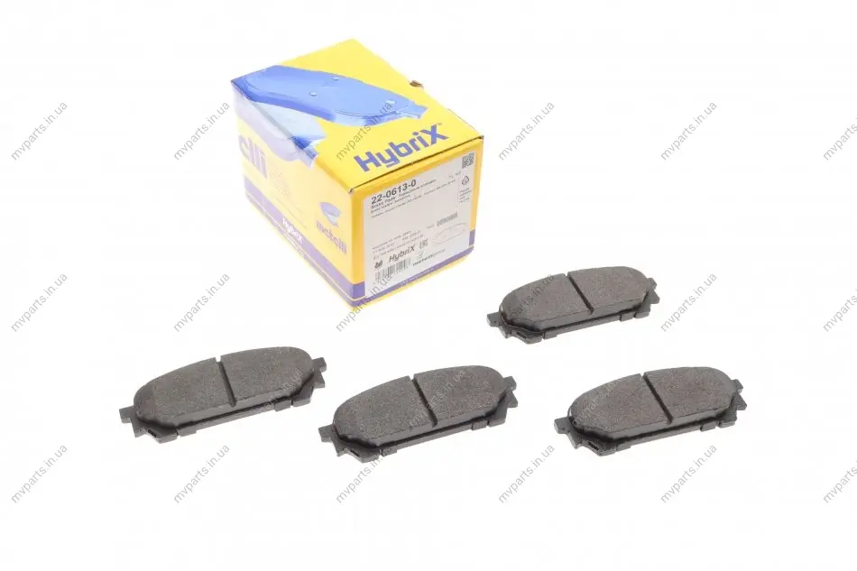 Колодки гальмівні (задні) Subaru Impreza 99-07 METELLI Metelli 22-0613-0 (фото 1)