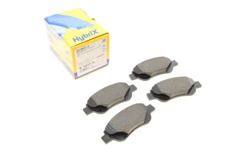 Колодки гальмівні (передні) Citroen С1/Peugeot 107 05-/108 14-/Toyota Aygo 05- METELLI Metelli 22-0637-0