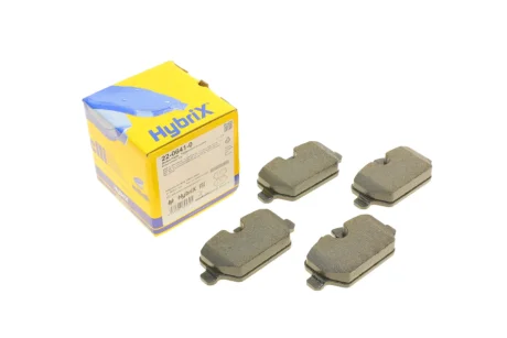 Колодки гальмівні (задні) BMW 1 (E81/E82/E87)/3 (E90/E91/E92/E93) 04-13 METELLI Metelli 22-0641-0