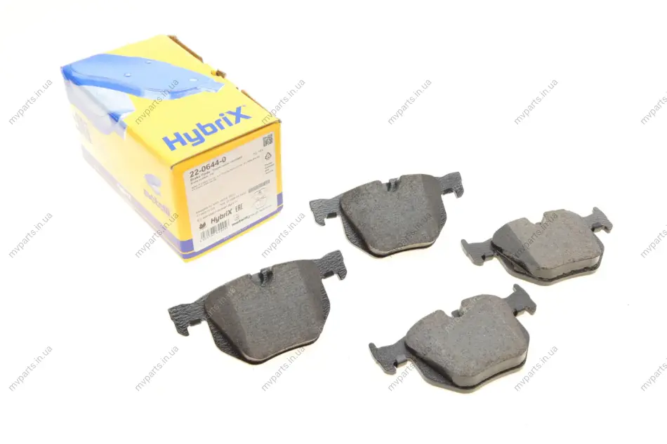 Колодки гальмівні (задні) BMW 5 (E60/E61) 02-10/6 (E63/E64) 04-10 METELLI Metelli 22-0644-0 (фото 1)