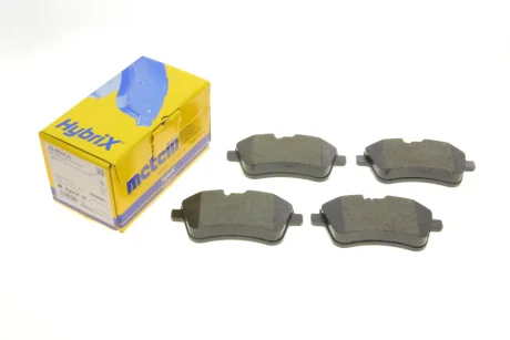 Колодки гальмівні (передні) MB A-class (W169)/B-class (W245) 04-12 (Bosch) METELLI Metelli 22-0647-0