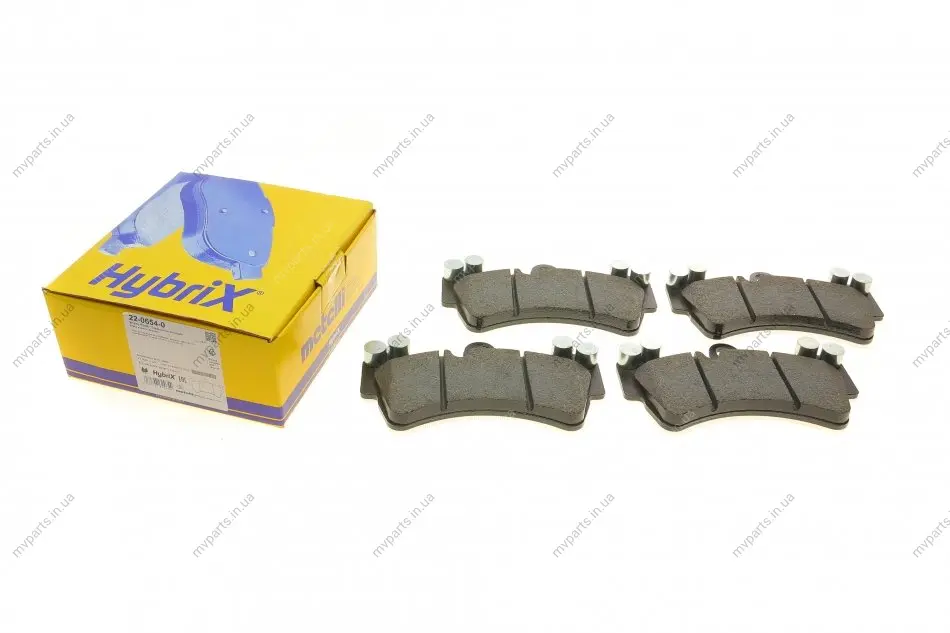 Колодки гальмівні (передні) Audi Q7 06-15/Porsche Cayenne/VW Touareg 02-10 METELLI Metelli 22-0654-0 (фото 1)