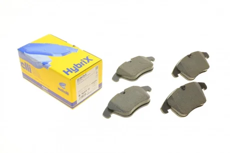 Колодки гальмівні (передні) Citroen C5 08-/Peugeot 407 04-/508 10-18 METELLI Metelli 22-0675-5