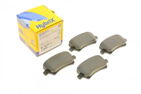 Колодки гальмівні (задні) Ford Galaxy/S-Max 06-15/Volvo S60/S80/V60/V70/XC60/XC70 08-/Land Rover 11 METELLI Metelli 22-0676-0
