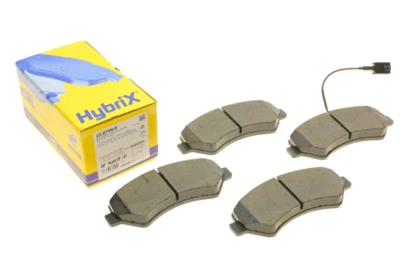 Колодки гальмівні (передні) Citroen Jumper/Fiat Ducato/Peugeot Boxer 06- R16 (+датчик) METELLI Metelli 22-0709-0