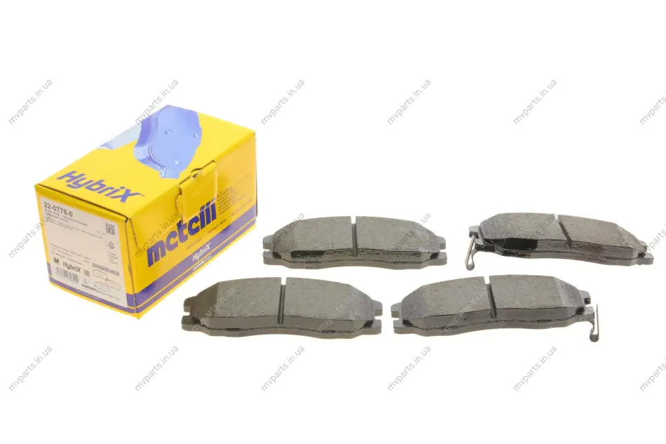 Колодки гальмівні (передні) Chevrolet Captiva/Opel Antara A 06- METELLI Metelli 22-0778-0 (фото 1)