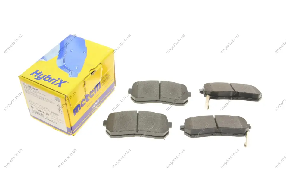 Колодки гальмівні (задні) Hyundai H-1/ix55 07-/Kia Carnival 06-/Sorento III 15- METELLI Metelli 22-0786-0 (фото 1)