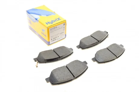 Колодки гальмівні (передні) Hyundai Santa Fe II/III/Genesis 06-/Kia Sorento/Ssangyong Korando 09- METELLI Metelli 22-0787-0