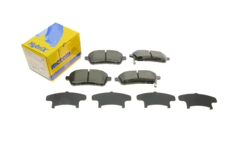 Колодки гальмівні (передні) Ford Fiesta VI 08-/Mazda 2 07-15/Subaru Justy 07- METELLI Metelli 22-0793-1