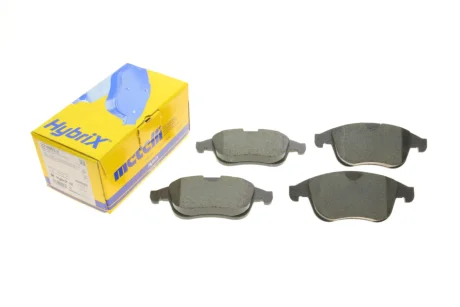 Колодки гальмівні (передні) Renault Megane III/Laguna III/Scenic III 08-/Clio 13- METELLI Metelli 22-0803-2