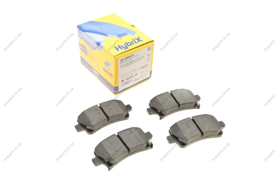 Колодки гальмівні (задні) Opel Insignia 08-17/Chevrolet Malibu/Bentley Flying Spur 12-/Saab 9-5 10- METELLI Metelli 22-0844-0 (фото 1)