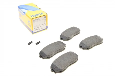 Колодки гальмівні (передні) Mazda CX-7/CX-9/Mitsubishi L200/Pajero Sport 06- METELLI Metelli 22-0872-0