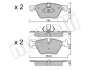 Колодки гальмівні (передні) BMW 5 (F07/F10/F11) 09-17 METELLI Metelli 22-0917-0 (фото 1)