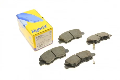 Колодки гальмівні (передні) Hyundai Accent IV 10-/ i20 14-/Solaris 17-/Kia Rio III 11- METELLI Metelli 22-0943-0
