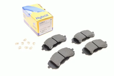 Колодки гальмівні (передні) Citroen Berlingo 18-/Peugeot 308 13-/Partner 18- METELLI Metelli 22-0983-0