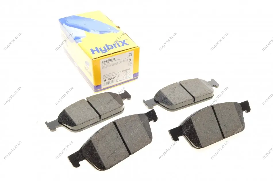 Колодки гальмівні (передні) Ford Transit Connect II/Tourneo Connect 13-/Focus III 10-/Kuga II 12- METELLI Metelli 22-0989-0 (фото 1)